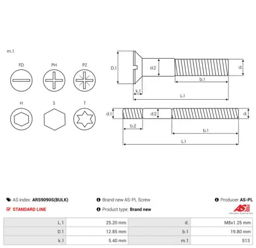 Repair Set, alternator