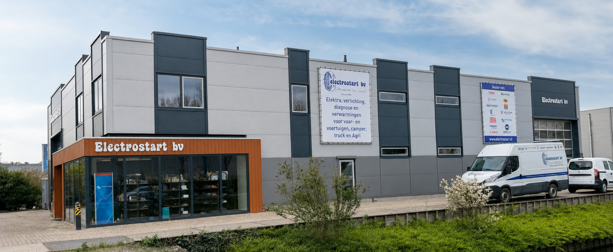Electrostart BV bedrijfspand